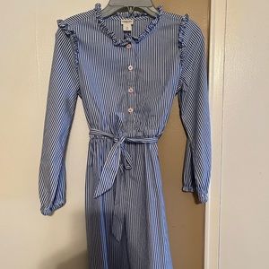 Crewcuts Girl’s Seersucker Dress, size 10